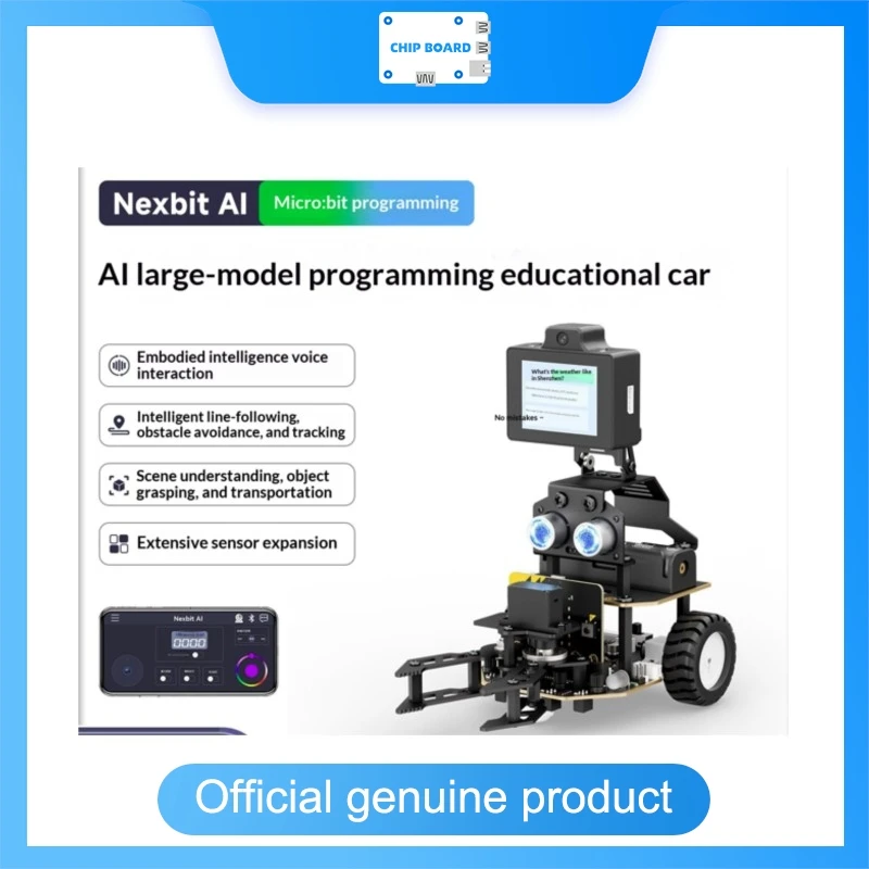 Hiwonder Nexbit AI Vision Robot micro Voice Recognition Graphical Programming Smart Car