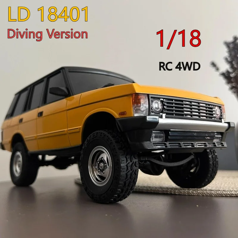 LD18401 Diving Version 1/18 4WD Simulated Off-Road Remote Control Car Model RC Rock Crawler Children's Toy Car