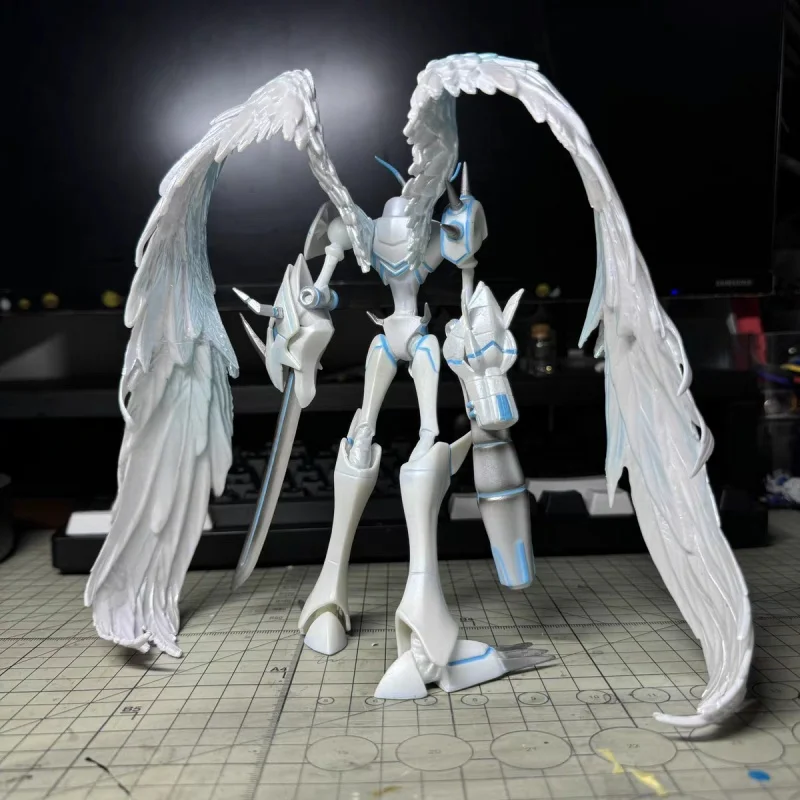 Digital Baby World Illustrated Omegamon Mercy Form Desktop Ornaments Gk Anime Action Figure Pvc Statue Collection Holiday Gift