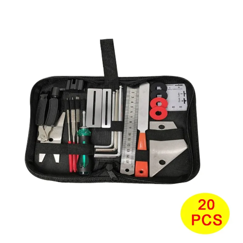 20 Pieces Guitar Repair Tool High-quality Stable Portable Multifunctional Guitar Repair Tools Kit Musical Instrument Accessories