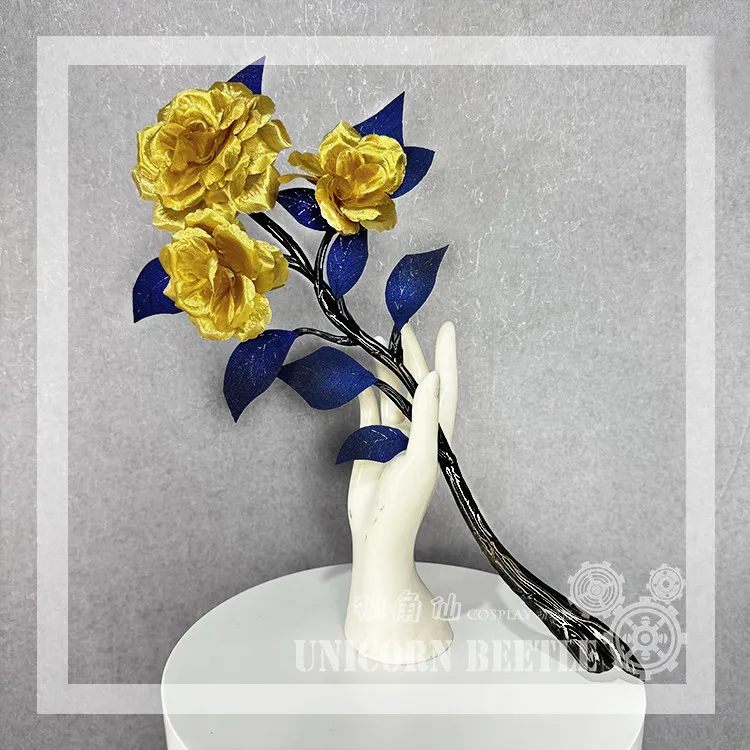 Mary Handheld Flower Identity V Bloody Queen Cosplay Props Halloween Christmas Fancy Party Costumes Accessories
