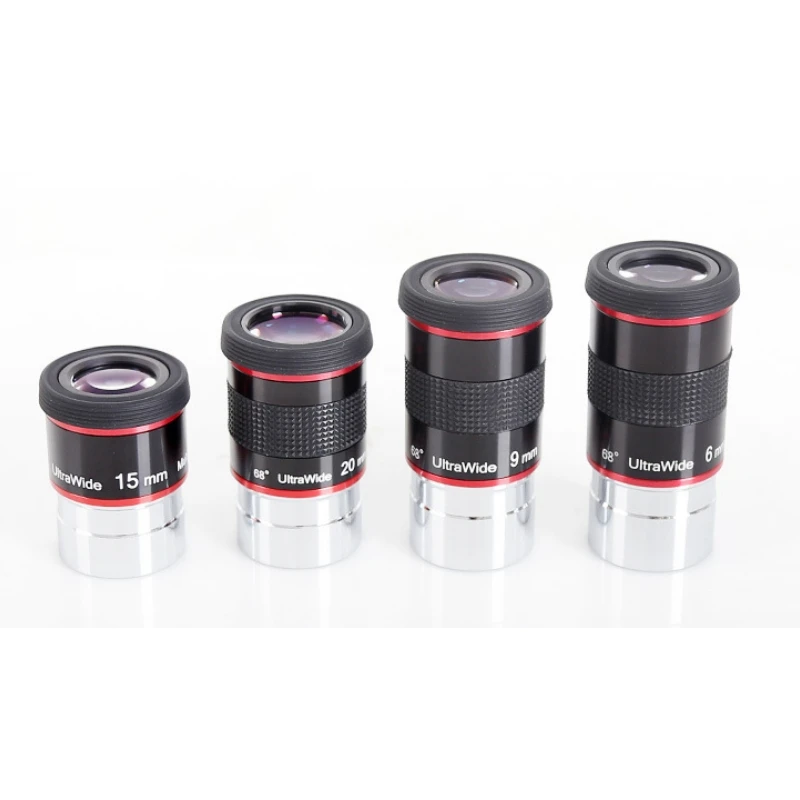 Angeleyes Ultra Wide Angle 68 Degree Eyepiece UW6mm UW9mm UW15mm UW20mm Planetary High-power Astronomical Telescope Accessory