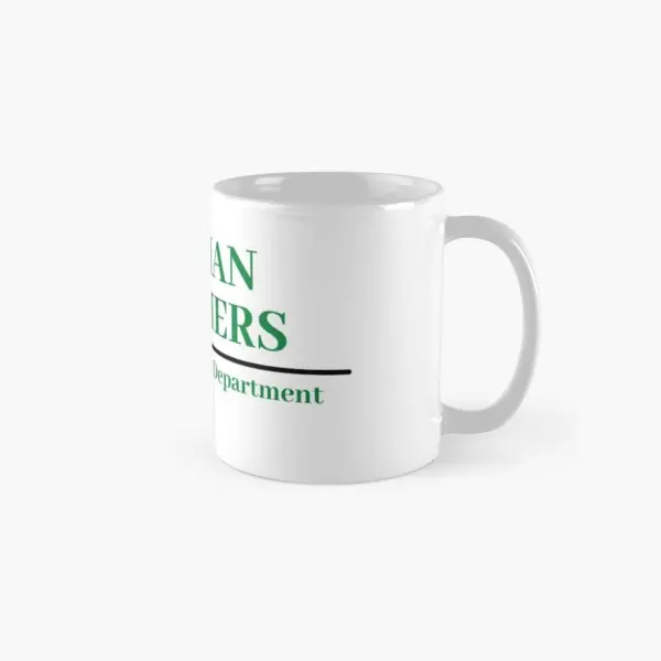 Lehman Brothers Risk Management Departme  Mug Cup Design Gifts Coffee Simple Drinkware Printed Handle Round Photo Image Tea