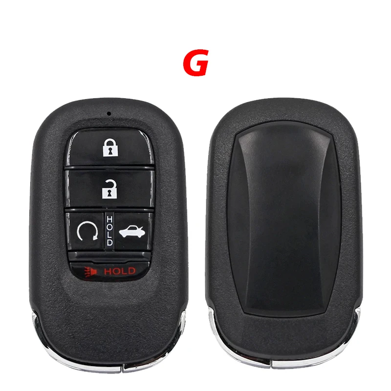 CN003164 4/5 Button Smart Car key For Honda New XRV CRV HRV FIT ZRV Smart Remote 433MHZ 4A Chip FCCID : KR5TP-4