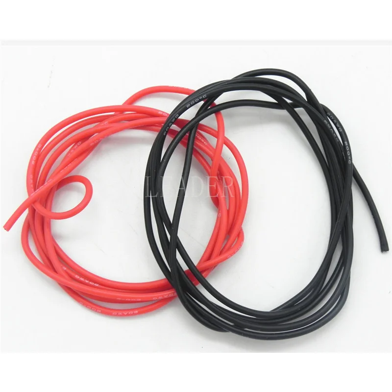 100 Meters/Roll 10/12AWG Flexible Silicone Cable Soft High Temperature Tinned Copper Heatproof Silicone Silica Gel Wire