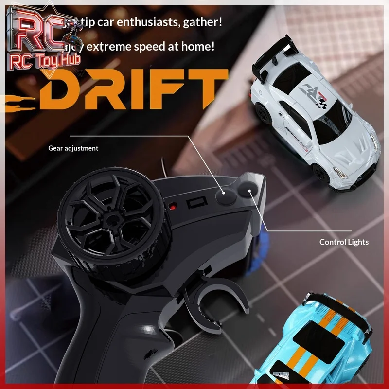 

Миниатюрная радиоуправляемая дрифт-машинка SpeedX 1:64 с полнопропорциональным управлением, высокоскоростная гоночная игрушка для детей, развивающая игра для дома