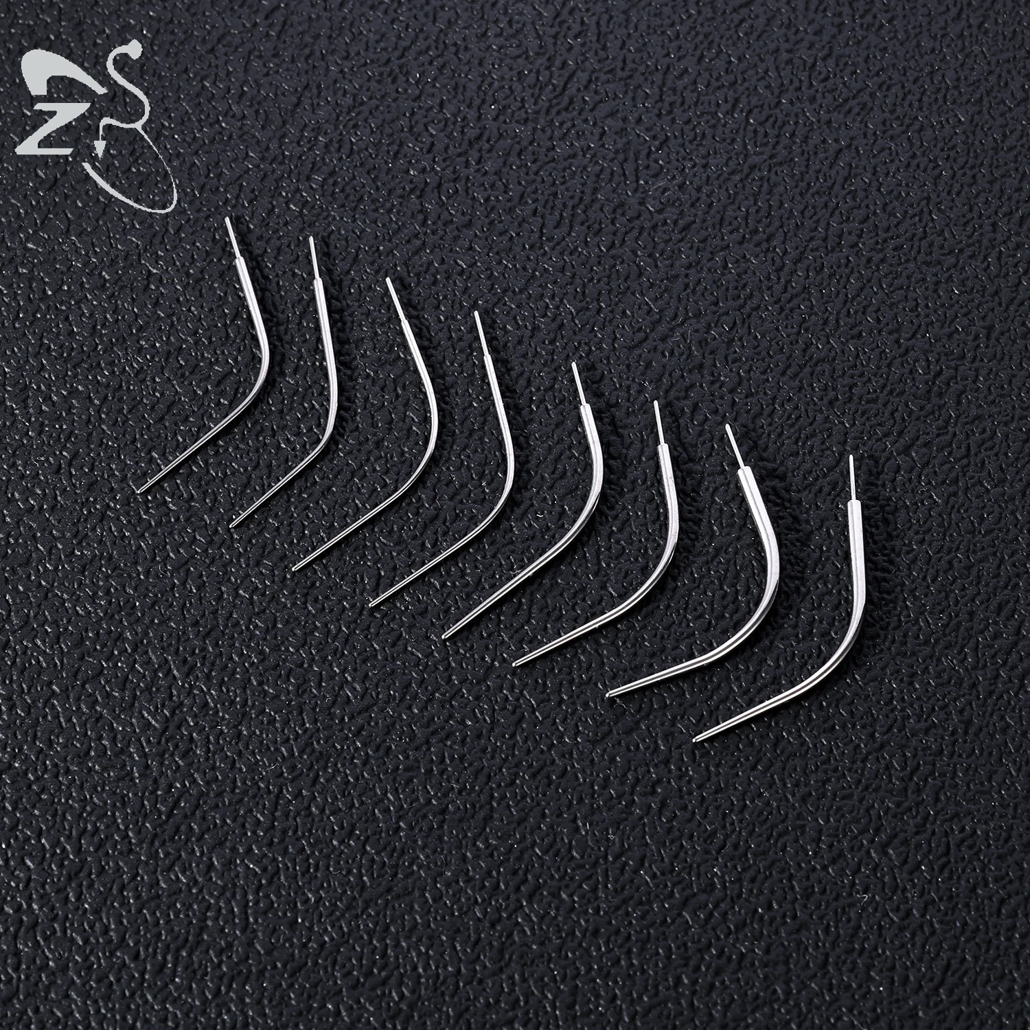 ZS 1PC 14/16/18G G23 perni di inserimento in titanio cono curvo Push in Body Stretch perforato per naso/orecchie/ombelico/labbra/sopracciglio