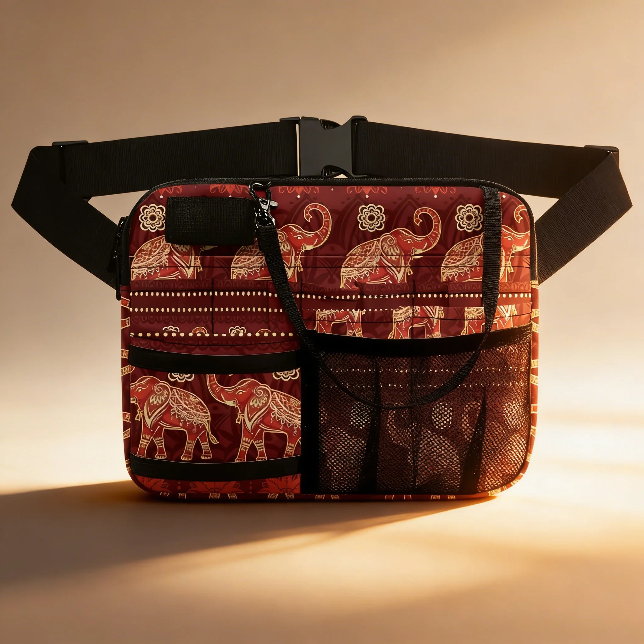 top-pick-nurse-fanny-pack-cute-nurse-print-waist-bag-for-women