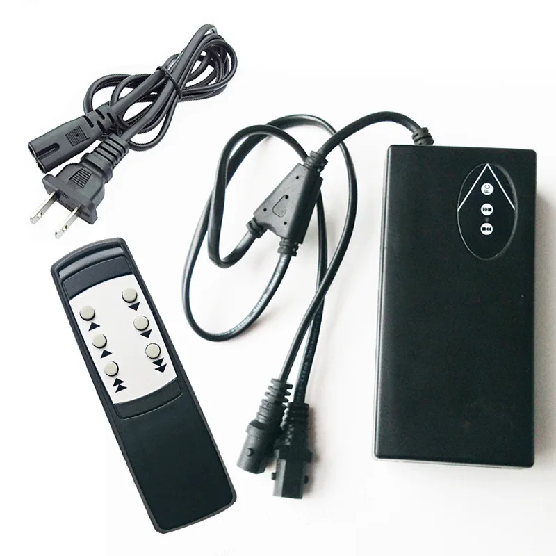 1 Controller For 2 Linear Actuators With Wireless Remote Controller AC 110-240V Input And DC 12/24V Output