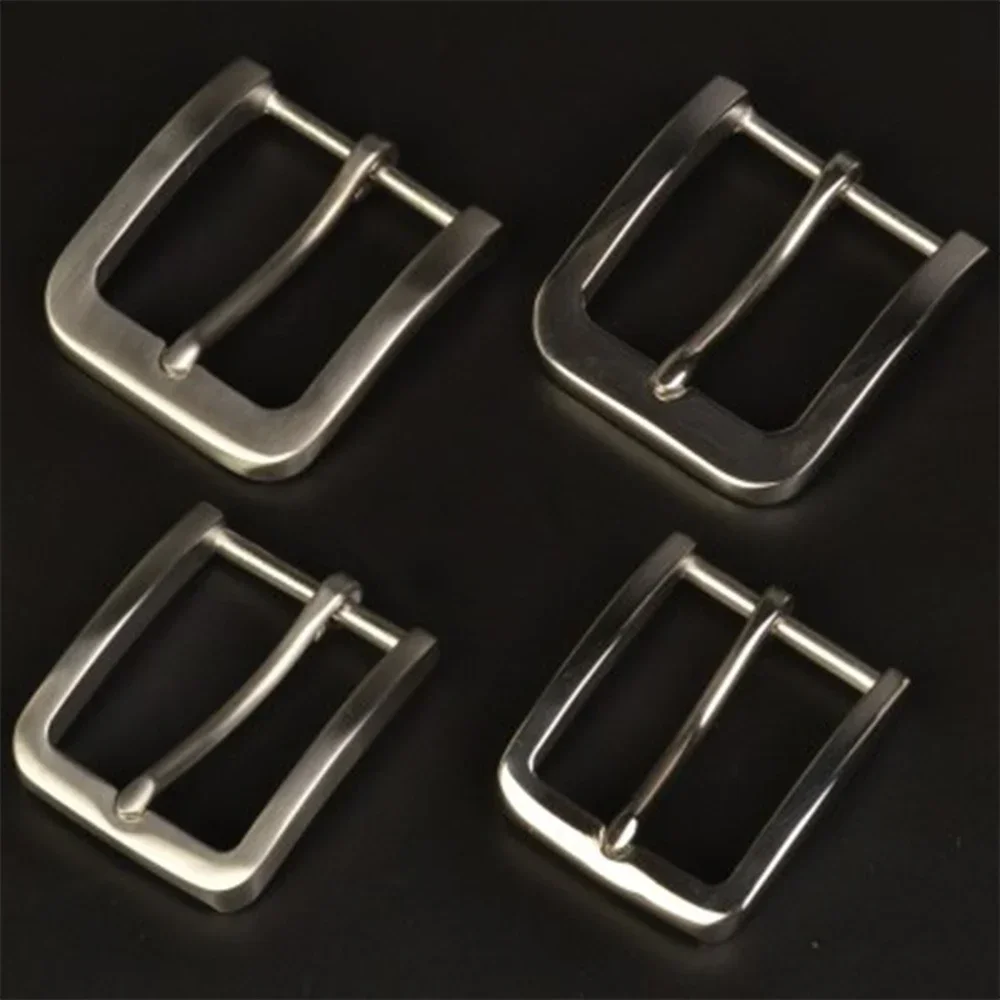 NEUE DIY Edelstahl Gürtel Schnalle männer Casual Leder Handwerk Hardware Metall Pin Gürtel Schnalle Nähen Mode Jeans Zubehör