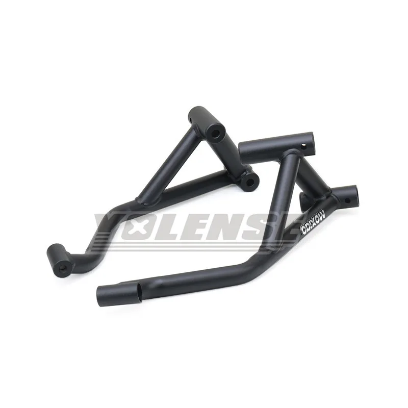 Motorrad carbon stahl crash bar rahmen motors chutz schutz stoßstange schutz für ZX-4R ZX-4RR zx4r zx4rr 2023