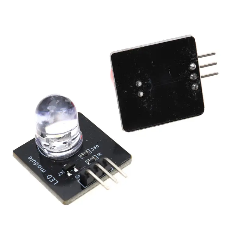 DC 3.3v-5v 10mm Light-emitting Module Led Sensor LED Indicator Light-emitting Tube Module For Arduino Red Blue Green White Light image 3