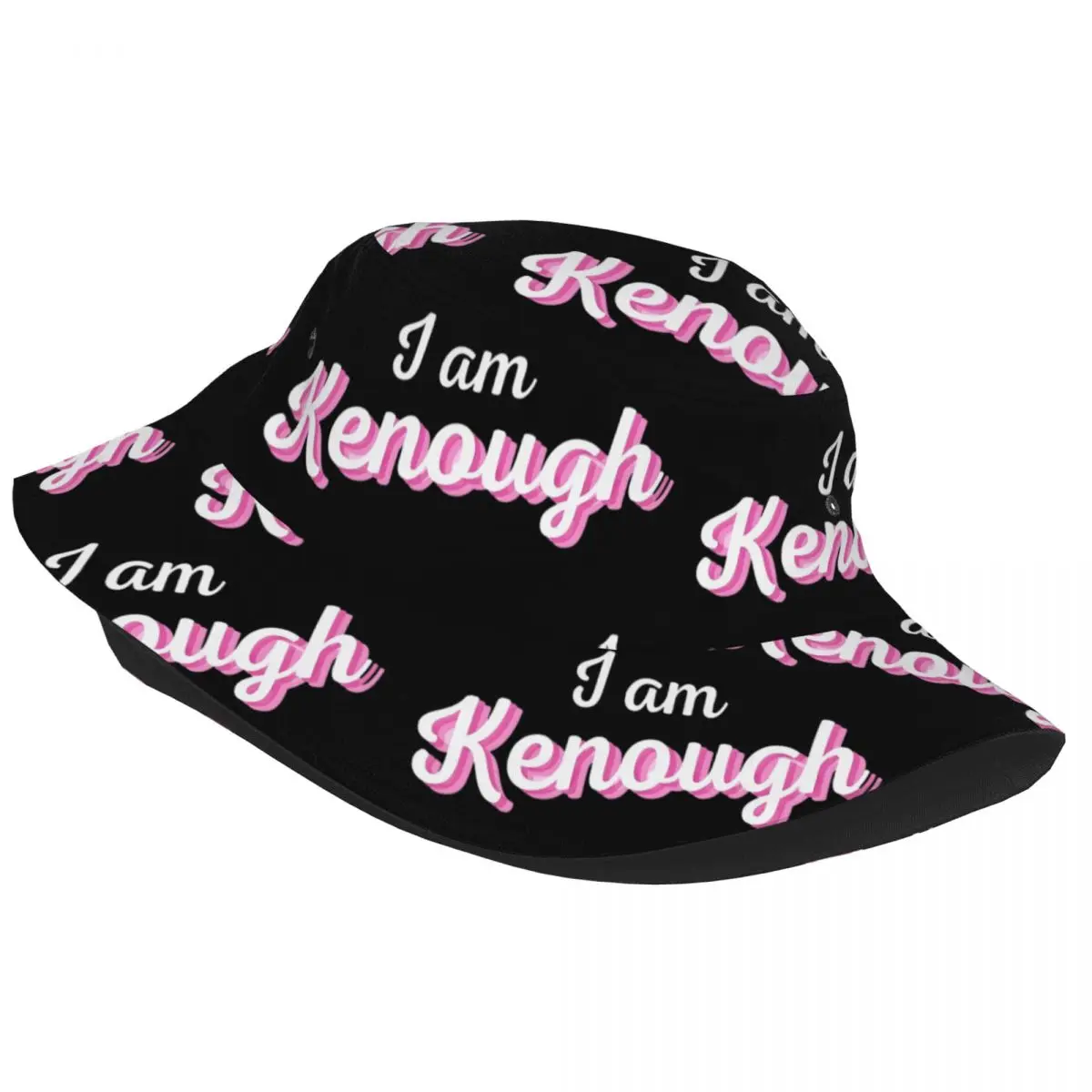 Unisex Bucket Hat I Am Kenough Summer Travel Headwear Lightweight Outdoor Sports Fishing Hats Ryan Gosling Kenergy Session Hats