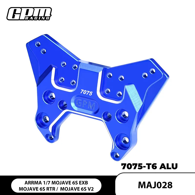 

Алюминиевое переднее амортизатор GPM 7075, для ARRMA 1/7 6S Mojave EXB/RTR/V2 ARA320611 MAJ028