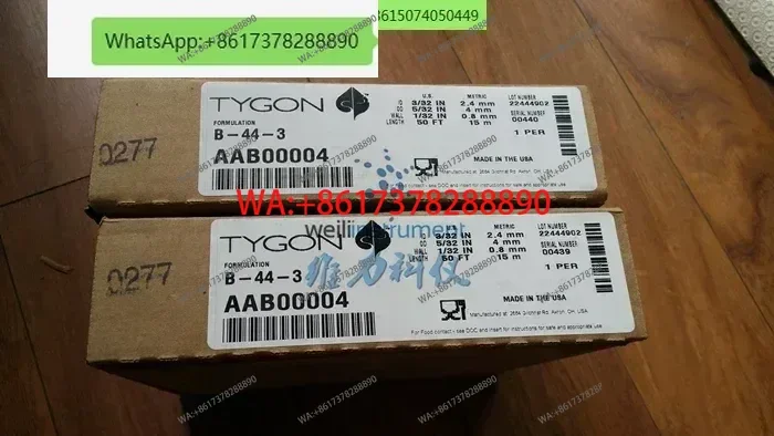 Tygon B-44-3 Beverage Tube AAB00004 AA00004 2.4mm Inner Diameter X 4mm Outer Diameter X 0.8mm Wall Thickness 15M Le
