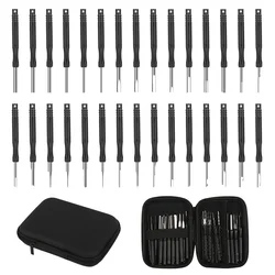 30Pcs Car Cable Plug Removal Tool Repair Inspection Tools Auto Cable Plug Remove Pin Puller Wire Crimp Disassembly Tools