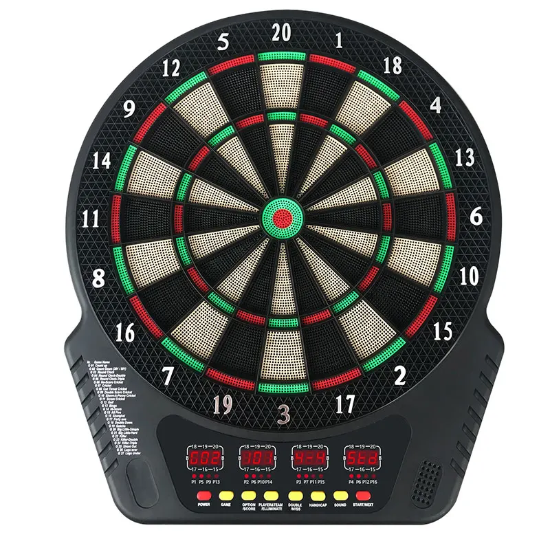 Electronic Dartboard Set, Fully Automatic and Safe Electronic Scoring Dartboard for Tournaments, Home, Bars and Garages