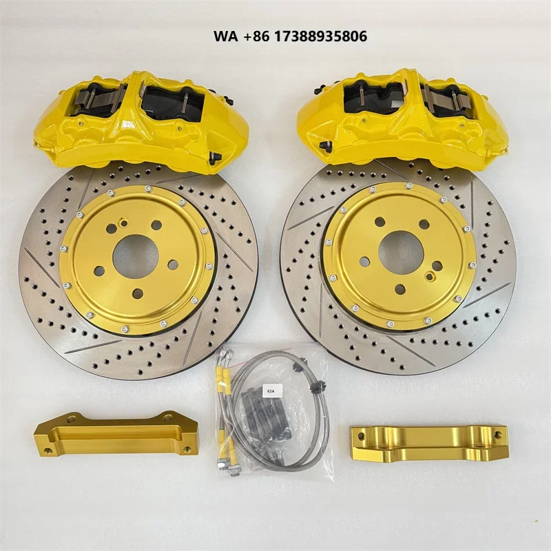Jekit 6-Pot Brake Caliper 362*32mm Disc 6-Line Hole Car for Custom Car Model Front