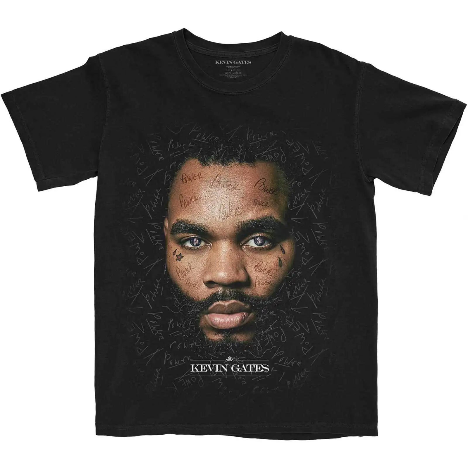 Kevin Gates T Shirt Jumbo Power Official New