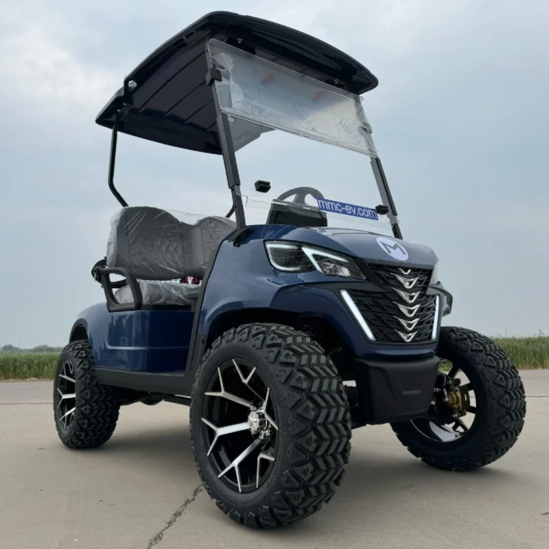 Utility Vehicle New Energy Hunting Buggy Person Lithium Battery 4 Wheel 2/4/6 Seats 14 Inch Wheel Electric Golf