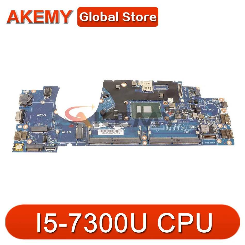 For DELL Latitude 5290 7530 LA-F391P Mainboard Laptop Motherboard High Performance i3 i5 i7 100% Test