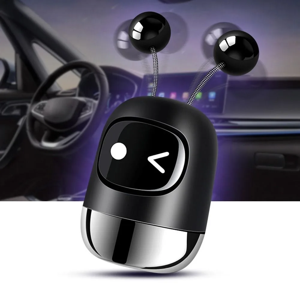 Car Vent Decoration Mini Air Vent Aromatherapy Creative Fragrance Robotic Air Vent Clips Cute Outlet Air Fresheners