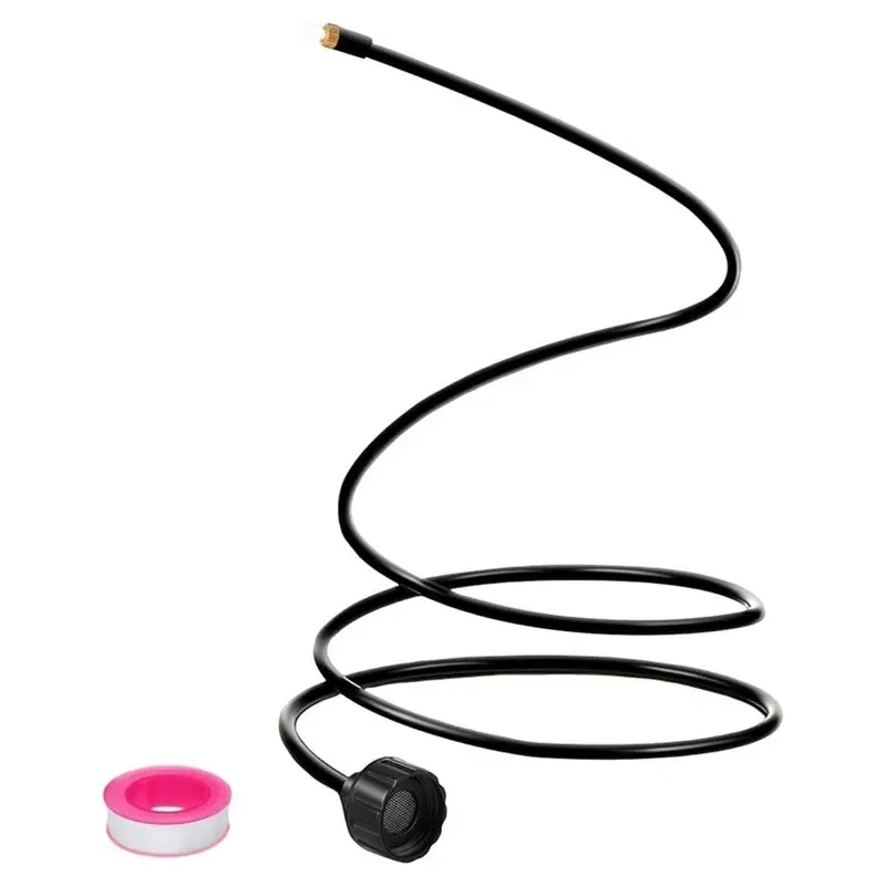 M11K-Flexible Sprays Hose 1 Set Ideal For Patio Cooling, Portable Outdoor Sprays System For Gardens And Backyards