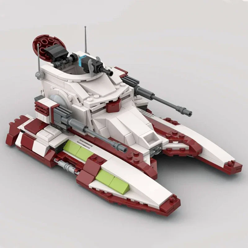 457PCS star battle Movie TX-130 Saber-class fighter tank model DIY creative ideas ChildToy AssemblyPuzzle birthdayGift MOC-75342