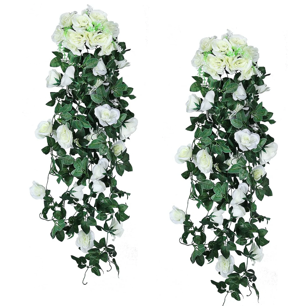 1pcs Simulated roses, Valentine's Day, Wedding, Mother's Day, Thanksgiving, Indoor home, Outdoor garden hanging decoration
