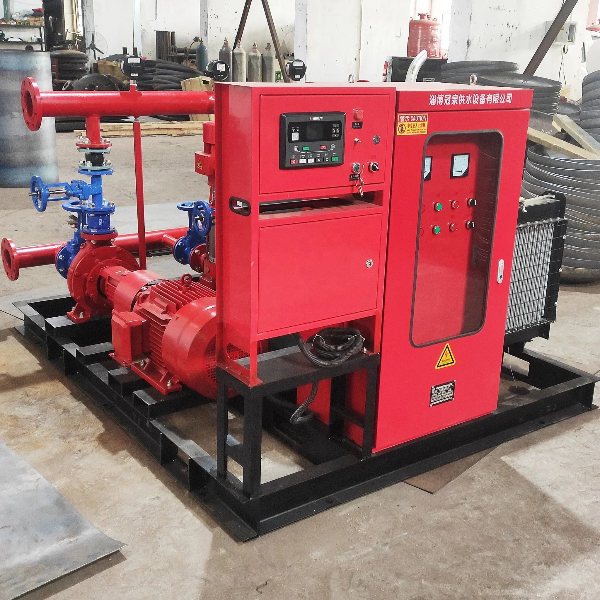 NFPA 20規格消防システムポンプセット