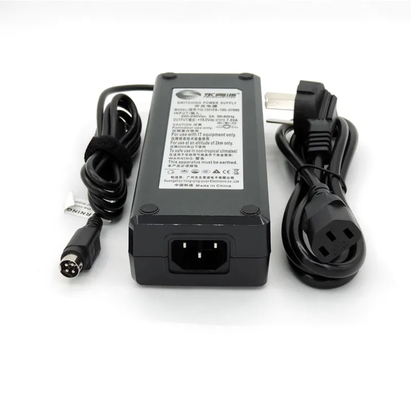 Yongqingyuan YQ-1501FA-190-07890 19V 7.89A 150W AC Adapter Charger For AIO Laptio Power Supply 4-Pin Din Plug view 2