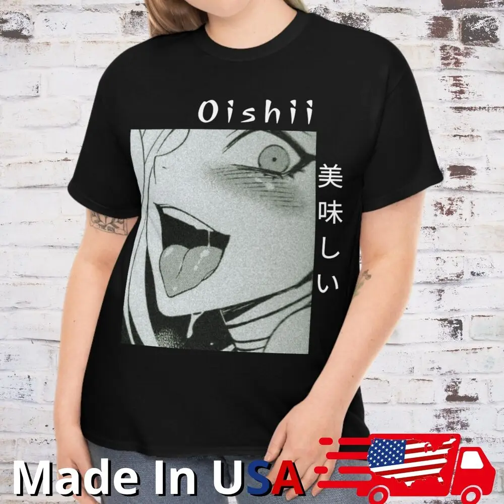 Hentai Waifu T Shirt Anime Manga Ecchi Japan shirt Graphic print All Sizes Marin