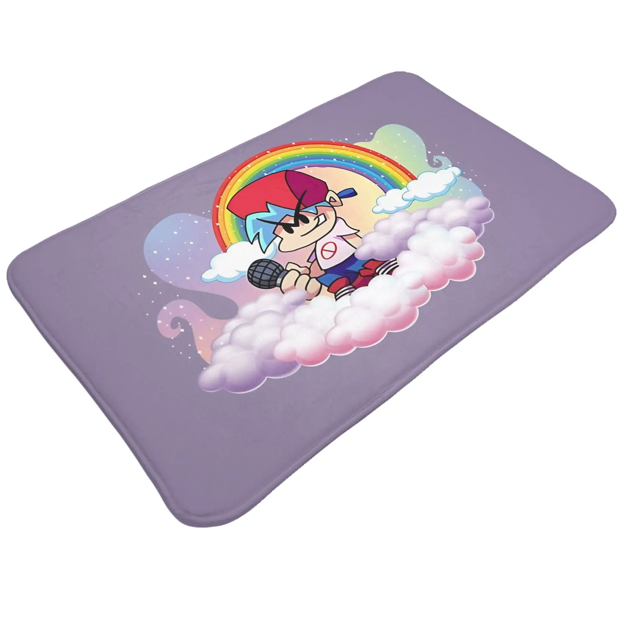 Friday Night Funkin  Decorations Bath Mat FNF Doormat Kitchen Carpet Outdoor Rug Home Decor