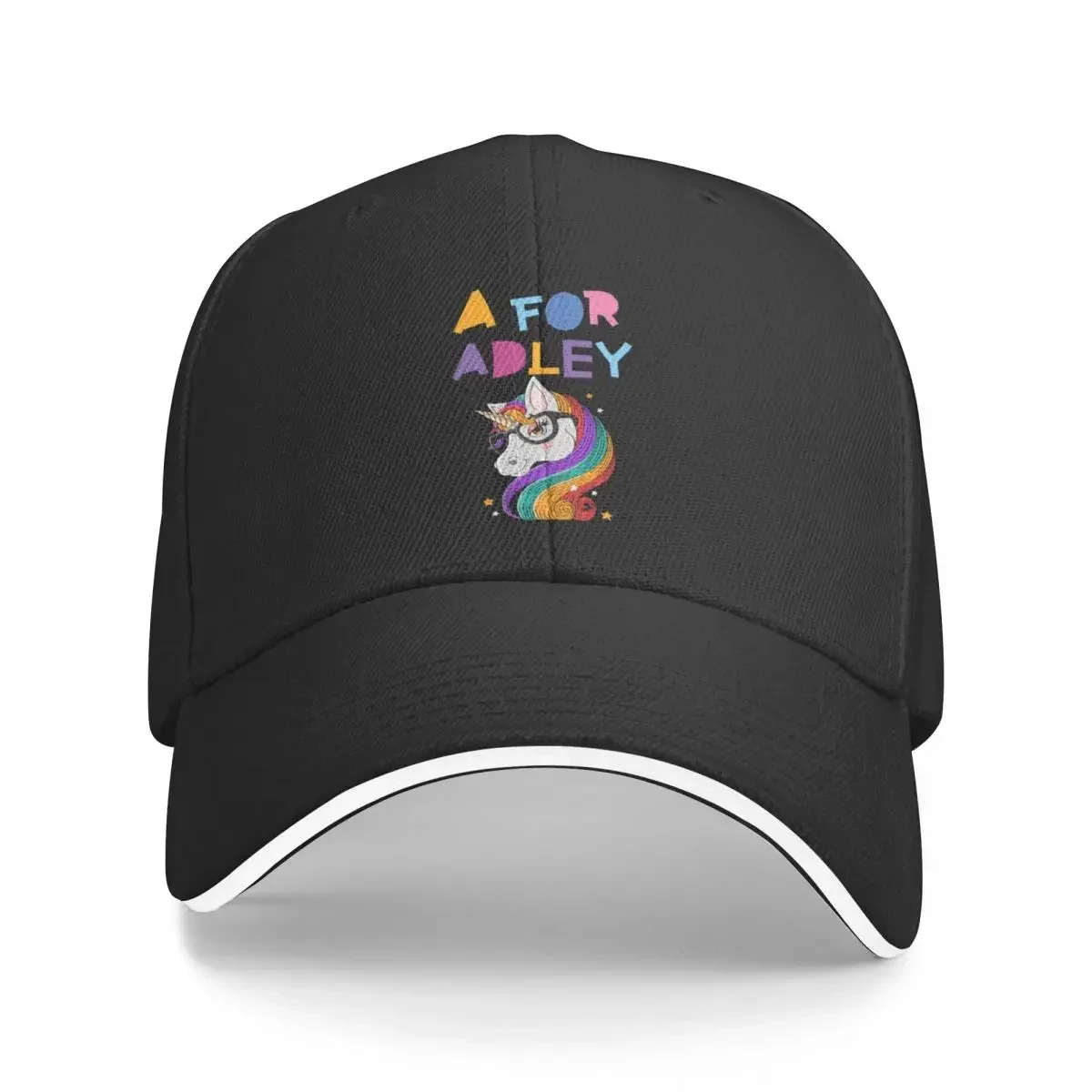 a for adley unicorn Baseball Cap Snapback Cap hiking hat western Hat Vintage Sun Hats For Women Men's