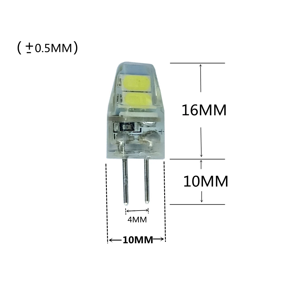 4PCS Microscope Bulb G4 6V Microscope Bulb LED DC6V G4 LED 6V microscope light source 6V G4 DC6V LED Instrument Bulb G4 6V LED