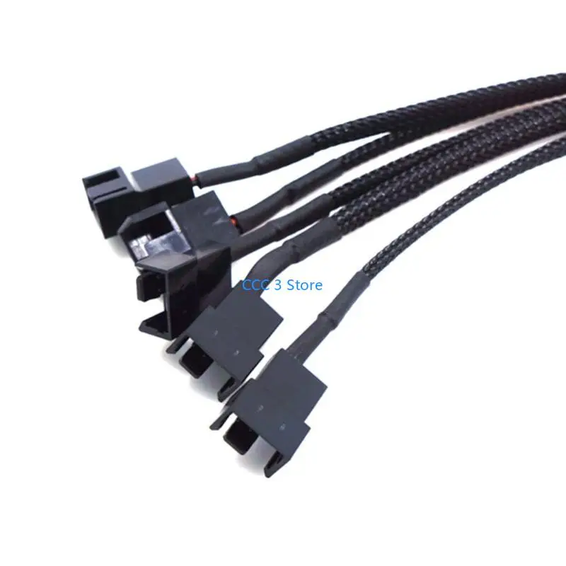 97bf 15pin إلى 5-Port 4-Pin 3Pin Cable 12V PC CASE COST