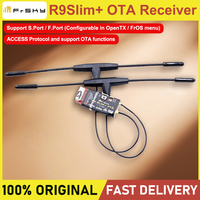 FrSky R9Slim+ OTA Receiver FCC ACCESS 900MHz Long Range 6 PWM outputs with Dual T Antennas
