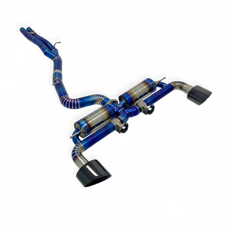 

Car Exhaust Pipes with Valve Control for Audi RS3 2.5T 2016-2024 Titanium Alloy Muffler Catback Exhaust System Sound Upgrade