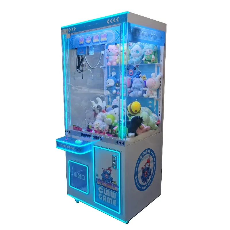 Commercial Coin Operated Doll Claw Machine Custom Logo US Plug for Game Center Commercial Custom