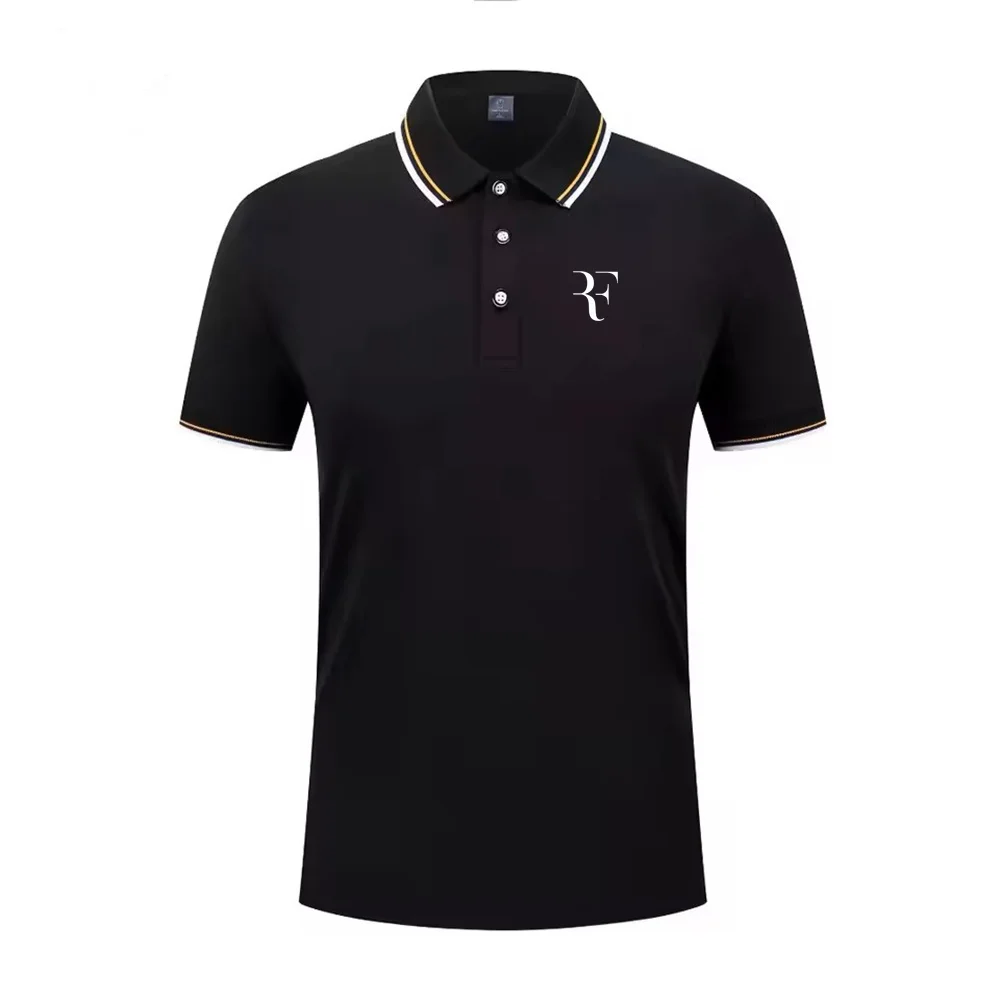Hochwertiges Herren-Poloshirt mit kurzen Ärmeln, Luxusmarke, modisches Cartoon-Kaninchen-Motiv, Business-Casual, atmungsaktives Sommer-T-Shirt