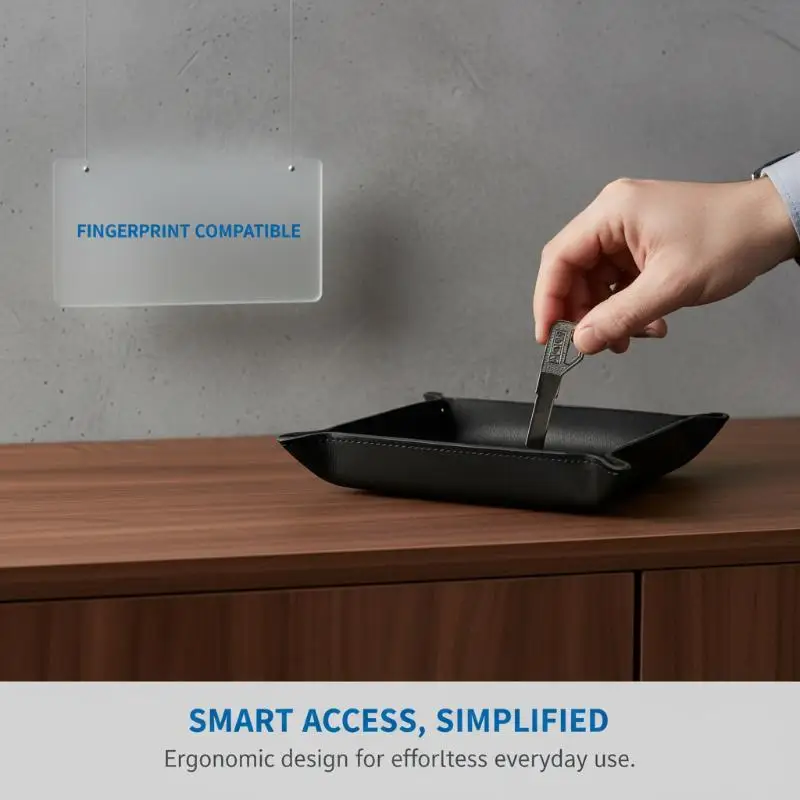 High Quality Smart Lock Key Blanks Wear Resistant Smooth Flat Blade for Fingerprint Smart Lock Repair & Replacement Use