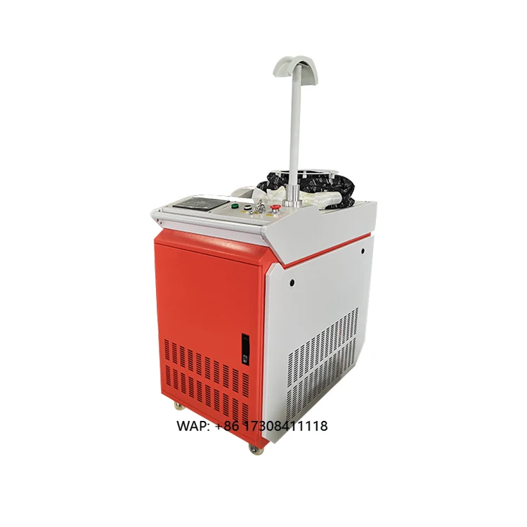 Fibre Welder 1.5kw Metal Fiber Welding Machine Qilin Double Wobble Head Fibre Welding Machine