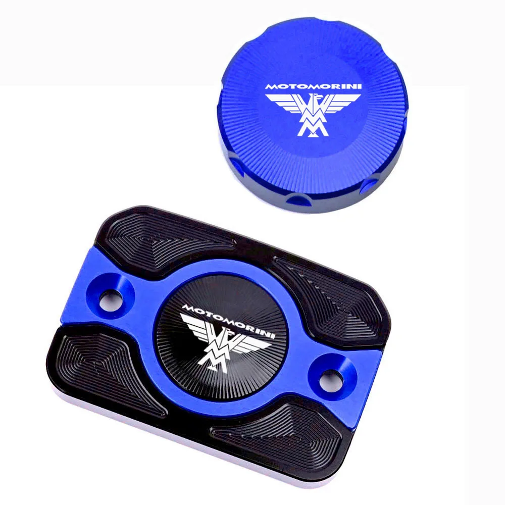 For Moto Morini XCape 650 X-CAPE 650 Seiemmezzo 2019-2024 Motorcycle CNC Accessories Rear Front Brake Fluid Reservoir Cover Cap