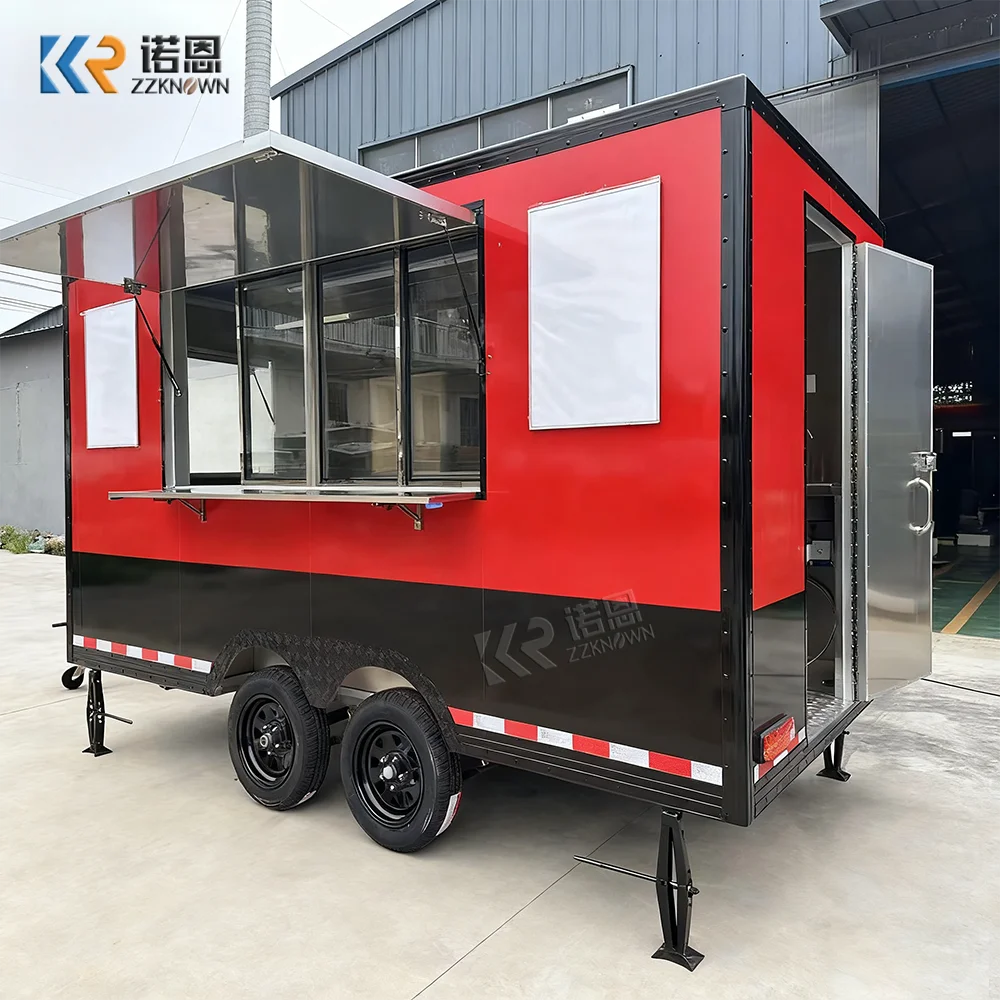 Concession Mobile Food Trailer - огляд і ціна Mobile Coffee Van Equipment