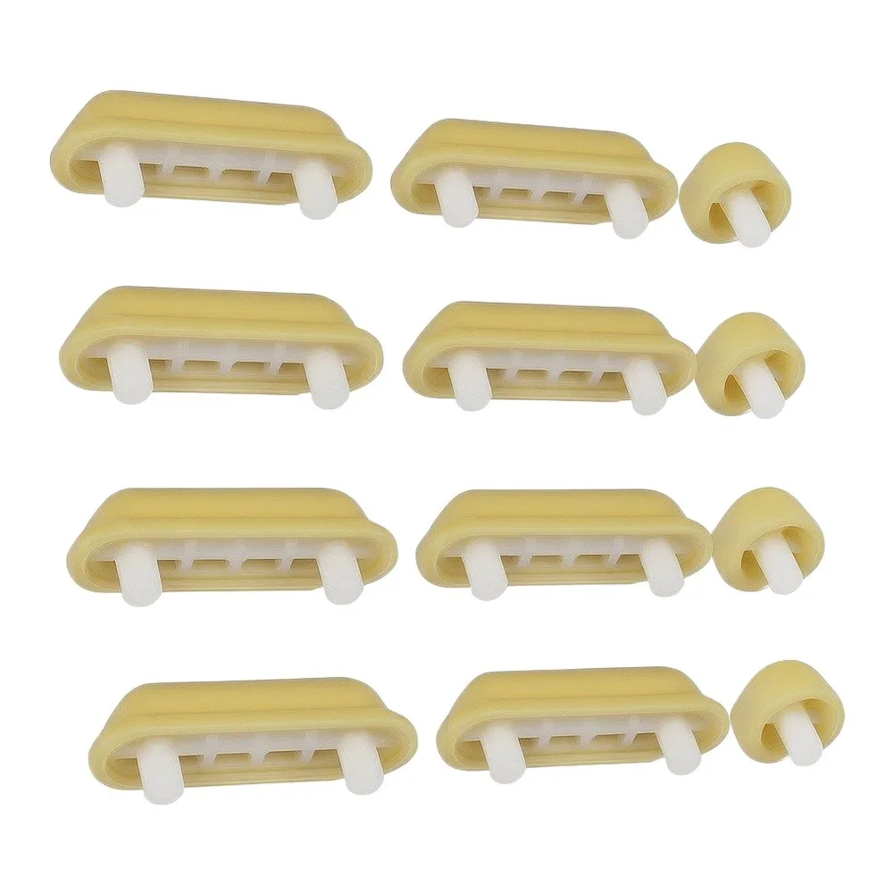 For Quieter Bathroom Toilet Seat Buffers Resilient Pads For Toilet Seats Toilet Seat Buffers Resilient Plastic Material
