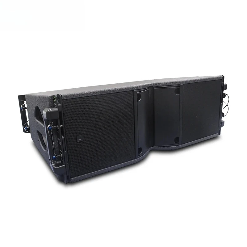 Altavoz line array de escenario profesional pasivo potente doble de 8 pulgadas 208
