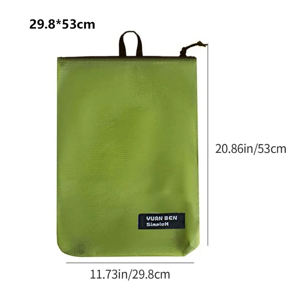 Ultra-Light Travel Backpack Portable Coated with Silicon Passport Wallet Medication Document Pouch Waterproof