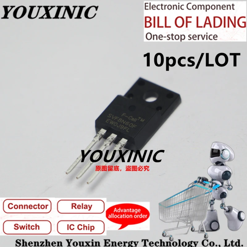 YOUXINIC 100%New Original SVF4N60F SVF4N65F SVF5N60F SVF7N60F SVF7N65F SVF8N60F SVF10N60F SVF12N60F  SVF12N65F SVF13N50F TO-220F