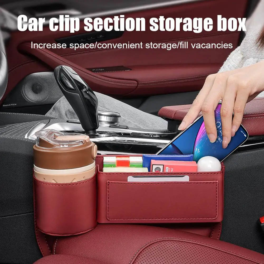 

Универсальный автомобильный держатель для бутылок на сиденье, карман для хранения, подставка для воды со встроенными зазорами, для салона автомобиля, T2W9