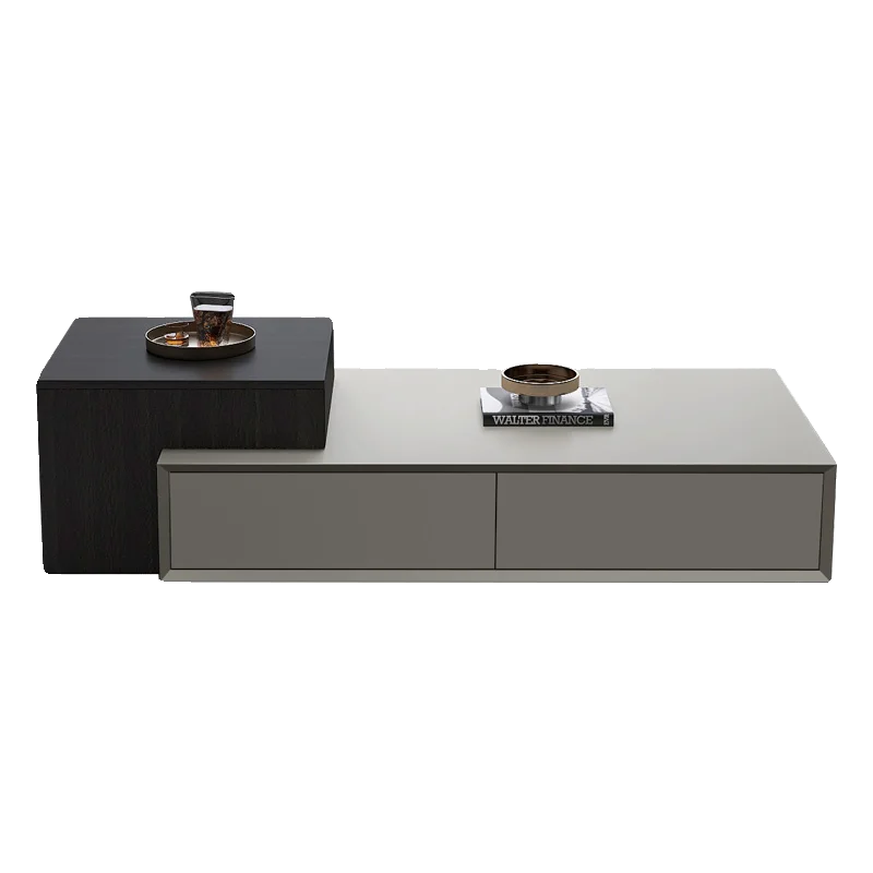 

Italian minimalist lifting coffee table living room household small apartment multi-functional tea table